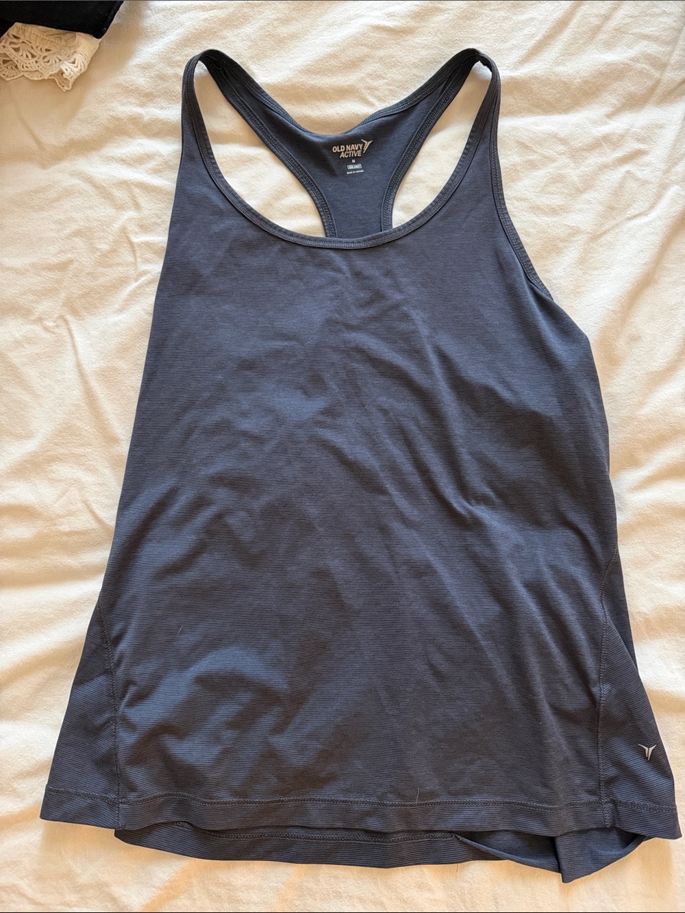 Old Navy Navy Racerback Tank Top